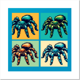 Pop Greenbottle Blue Tarantula - Cool Spider Posters and Art